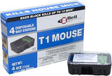 Bell Laboratories T1 Mouse Disposable Mouse Bait Stations-1 Box (4 stations)