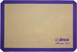 Winco Two-Third Size Purple Silicone Baking Mat