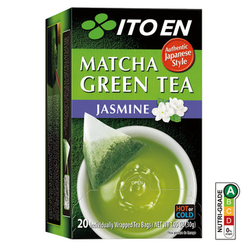 Matcha Tea Green Jasmine by ITO EN – 20 Count (Pack of 1), Green, Pack of 20, Model 59851-U