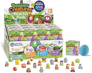 Learning Resources Beaker Creatures 24-Pack Reactor Pods, Series 2