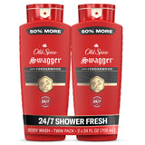 Refreshing Body Wash for Men by Old Spice – 24 Ounce (Pack of 2), Red, Pack of 2, Model Red Collection