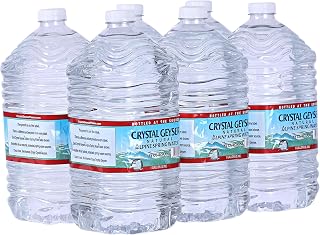 Crystal Geyser Natural Alpine Spring Water, Drinking Water Bottled at the Source, 6 Gallons