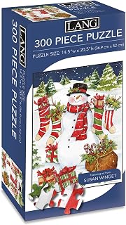 Lang, Snowman and Stockings 300 Piece Puzzle