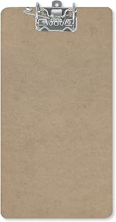 Officemate Recycled Wood Clipboard Archboard, Legal Size, 9 x 17-Inches, Lever Arch Clip for 2-Hole Punched Documents, Brown