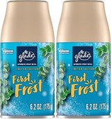 Glade Automatic Spray Refill, Air Freshener for Home and Bathroom, First Frost, 6.2 Oz, 2 Count