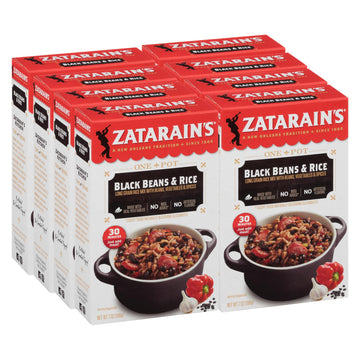 Black Beans & Rice by Zatarain's – 7 Ounce (Pack of 8), Pack of 8