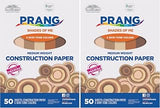 Prang (Formerly SunWorks) Shades of Me Construction Paper, 5 Assorted Skin Tone Colors, 12" x 18", 50 Sheets (Pack of 2)