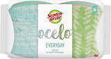 Scotch-Brite ocelo No Scratch Scrub Sponge, 6-Count (Pack of 2)