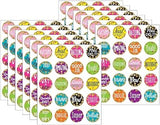 Teacher Created Resources Confetti Stickers, 120 Per Pack, 12 Packs
