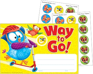 Trend Enterprises Way to Go! Owl-Stars!® Scratch 'n Sniff Recognition Awards