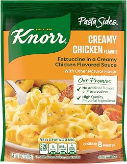Knorr Pasta Sides Creamy Chicken For Delicious Quick Pasta Side Dishes 4.2 oz (Pack of 8)
