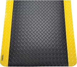 Global Industrial 36" W x 60" L Diamond Plate Ergonomic Anti Fatigue Mat