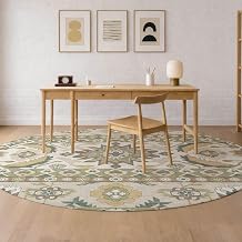 Addison Rugs Chantille ACN2583 Cactus 8' x 8' Indoor/Outdoor, Machine Washable, Easy Clean, Non Shedding, Bedroom, Living Room, Dining Room, Kitchen, Patio Round Rug
