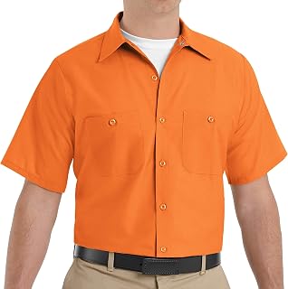 Red Kap Men's Performance Tech 2 Piece Lined Collar Shirt