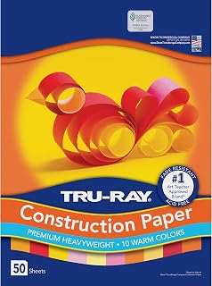 Tru-Ray Premium Heavyweight Construction Paper, High Quality