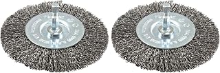 Forney 72739 4-Inch Coarse Wire Wheel Brush (Pack of 2)