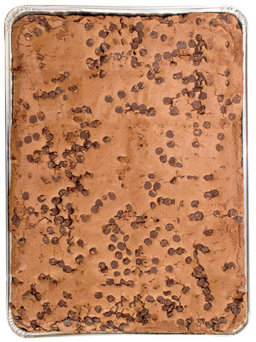 Davids Uncut Chocolate Chip Brownie by David's COOKIES – Commercial Grade