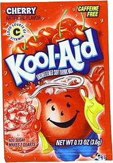 Kool-Aid Cherry Drink Mix, 0.13 Ounce