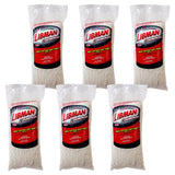 24 Cut-End Wet Mop Head by LIBMAN COMMERCIAL – Cotton, White, Pack of 6
