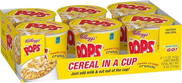 Cereal Cereal In A Cup Corn Pops, 1.5 Ounce Each - 60 Per Case