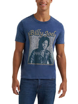 Men's Jukebox Favorites Graphic Tees by Lee – Cotton, Billy Joel Blue, Model 112385289