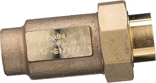 Zurn Wilkins 12UFX12F-700XL 700XL Dual Check Valve with 1/2" Female Union Inlet x 1/2" Female Outlet