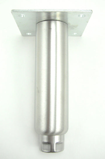 6" Stainless Steel Adjustable Leg Leveler by Kason – 6" x 1-5/8", Stainless Steel, Stainless-steel, Model 61752HF60F5-61752HF60F5