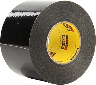 Scotch Solvent Resistant Masking Tape 226, Black, High Strength, Clean Removal, 10.6 mil, 4 in x 60 yd, 8/Case