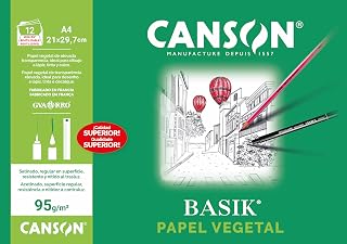 Canson 407621 - Graph Paper, 12 Sheets