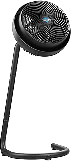 Vornado 783 Full-Size Whole Room Air Circulator Fan, Adjustable Height, 3 Speeds, Tilt Head, Removable Grill, Moves Air 100 Feet, Pedestal Fan for Home, Office, Bedroom, Black