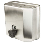 Frost Soap Dispenser by Frost Hats – 55 oz., Stainless Steel, Metallic