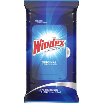 Original Glass and Surface Wipes by Windex – 1 Count (Pack of 1), Glass, Model FBA_SJNCB702325