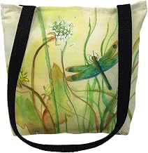 Betsy Drake Betsy's DragonFly Medium Tote Bag 16x16