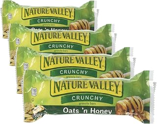 Nature Valley Granola Bar, Oats and Honey, 1.5 oz (Pack of 4)