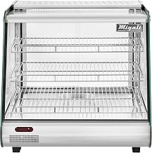 Migali C-HCT27-S 27" Wide Heated Counter-top Display Case, Straight Glass, Front & Rear Sliding Doors