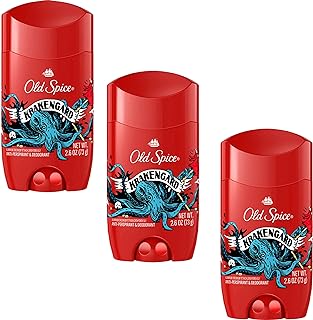 Old Spice Wild Collection Antiperspirant & Deodorant Krakengard, 2.6 Ounce (Pack of 3)