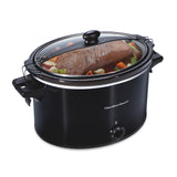 Stay or Go Extra Large 10 Quart Portable Slow Cooker by Hamilton Beach – 10 Quarts, Stoneware, Black, Model 33195