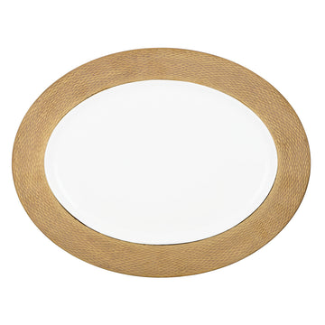 Marchesa Couture Oval Platter by Lenox – Large, Bone China, White, Model 830328