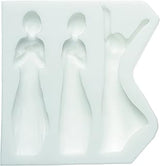 Silikomart Silicone Mould Sugarflex Figurines, White