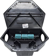 Bell Laboratories Bell Labs PROTECTA Bait Station for Rats, Low Profile (LP) Black, CASE of SIX