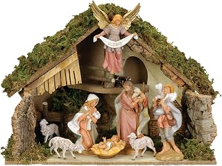 Fontanini 9 pc Italian Nativity Set, 7.5" Scale