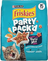 Friskies Purina Party Pack'd Dry Cat Food - 15 lb. Bag