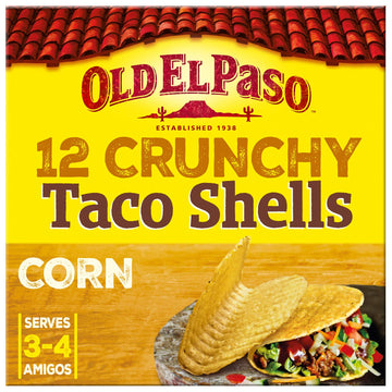 Taco Shells 156g by Old El Paso – 5.5 Ounce, Model 7004140004