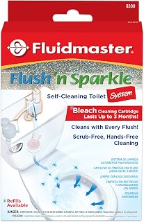 Fluidmaster Flush 'n Sparkle Automatic Toilet Bowl Cleaning System