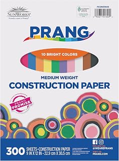 Prang Construction Paper, Stack, One Color, Standard Weight