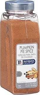 McCormick Culinary Pumpkin Pie Spice, 16 oz - One 16 Ounce Container of Pumpkin Spice Powder, Perfect for Sweet Potatoes, Apple Dishes, Candied Nuts, Cookies and More