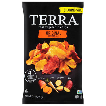 Original Sea Salt Vegetable Chips by Terra – 8.2 Ounce (Pack of 1), Model 0728229345848