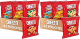 Cheez-It Cheese Crackers, Baked Snack Crackers, Lunch Snacks, Variety Pack (84 Packs)