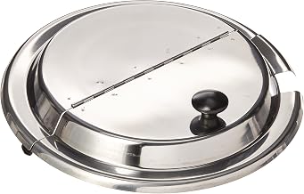 Winco INSH-11 Hinged Cover, 11-Quart | Hinged access for easy use, Great for Food Protection, Storage, Serving and Foodservice