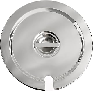 Royal Industries Vegetable Inset, Stainless Steel, 10 1/2'' 11 Qt Silver